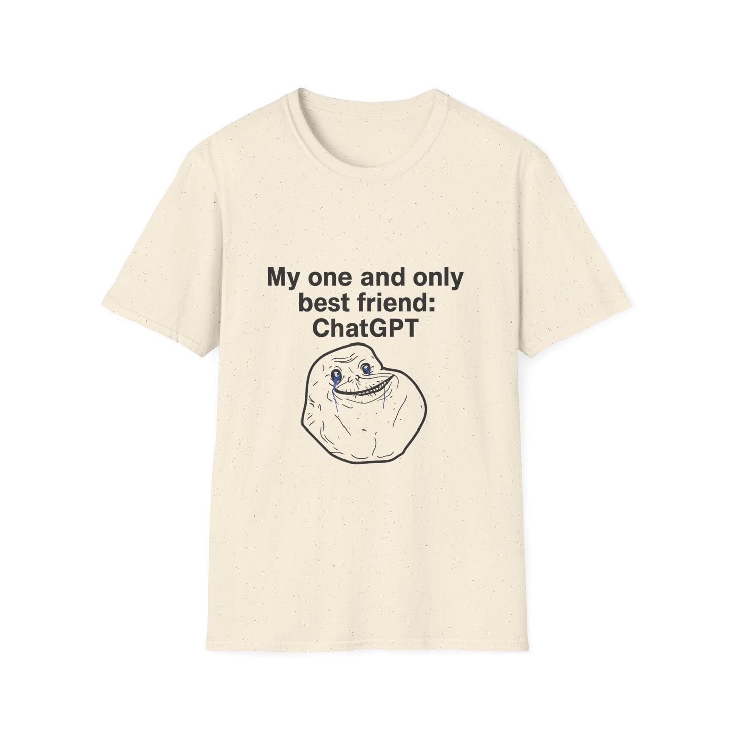 Funny ChatGPT T-Shirt, Unisex Softstyle Tee, AI Lover Gift, Best Friend Shirt, Tech Humor Apparel