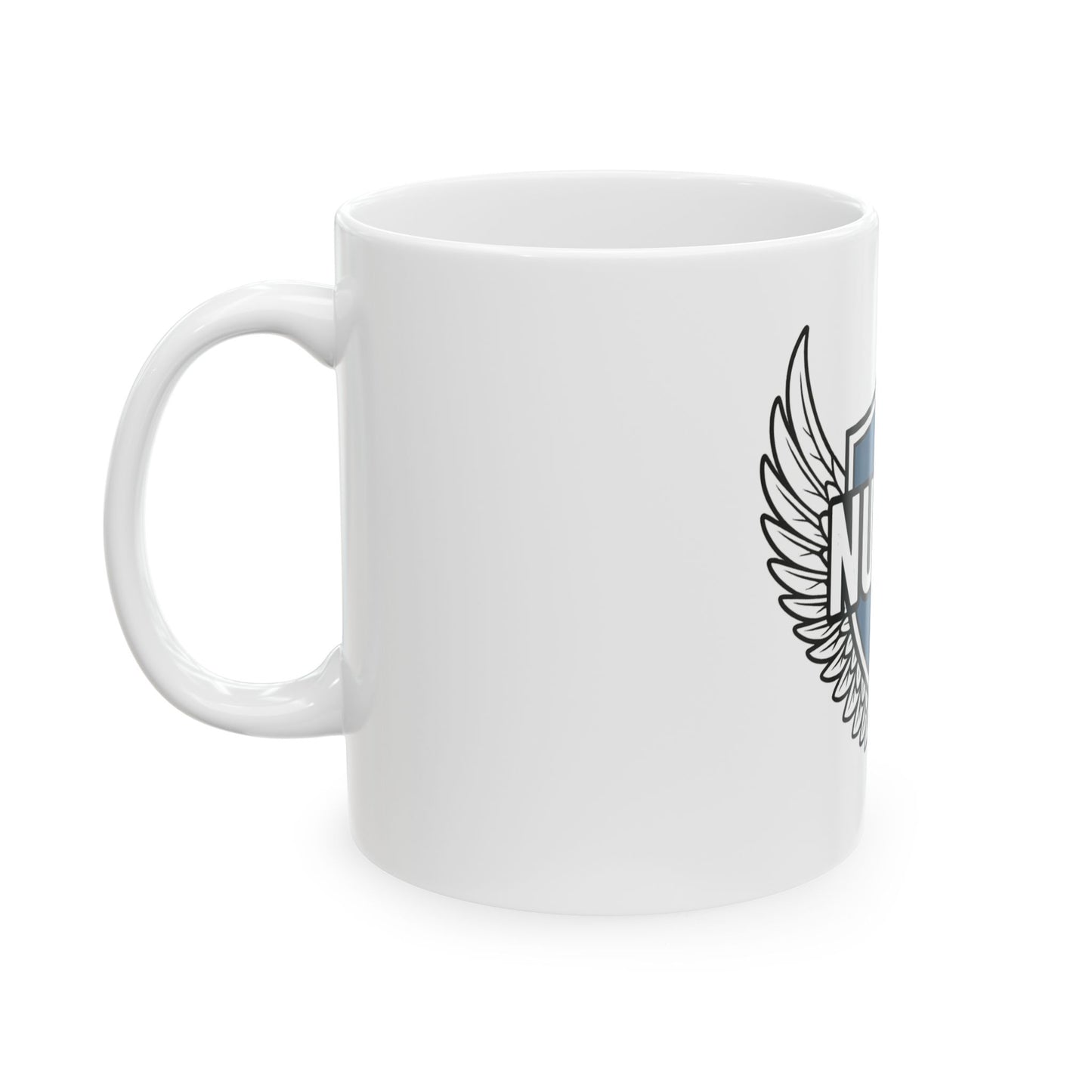 Nurse Mug, Winged Nurse Design, Gift for Healthcare Workers, Coffee Tea Cup, Inspirational Gifts, Hospital Staff Appreciation