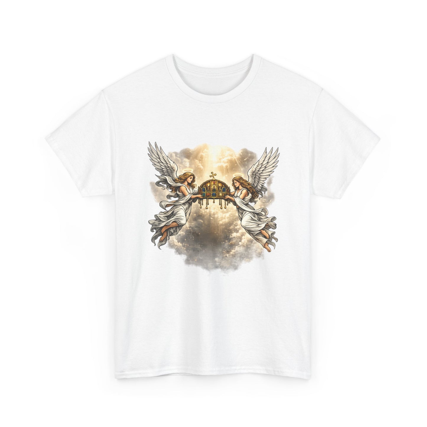 Hungarian Holy Crown Angel Design Sacred National Heritage Shirt